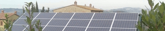 Impianto fotovoltaico in Toscana
