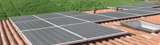 Impianto fotovoltaico a Reggiolo - Reggio Emilia - Emilia Romagna - <br>Potenza: 3kW - Tipo Impianto: Semi-Integrato