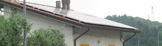 Impianto fotovoltaico a Vezzano Ligure - Spezia - Liguria - <br>Potenza: 6kW - Tipo Impianto: Semi-Integrato