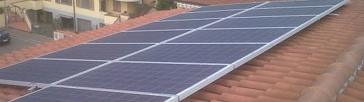 Impianto fotovoltaico a Empoli - Firenze - Toscana - <br>Potenza: 3kW - Tipo Impianto: Semi-Integrato