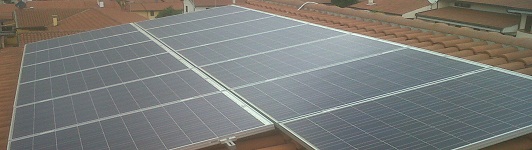 Impianto fotovoltaico a Montopoli Val D'arno - Pisa - Toscana - <br>Potenza: 3kW - Tipo Impianto: Semi-Integrato